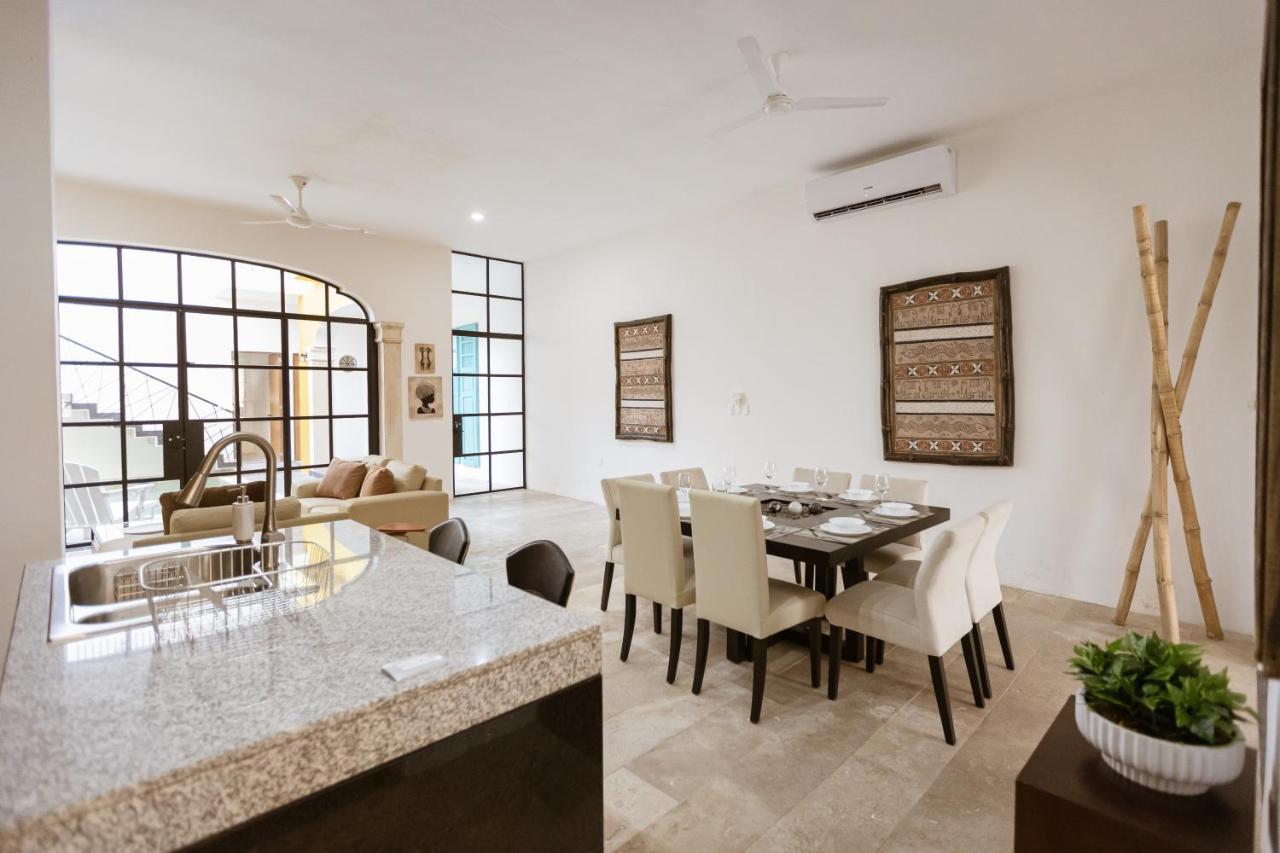 Casa Ubicada En El Corazon De Merida, Ac Y Piscina! Dış mekan fotoğraf