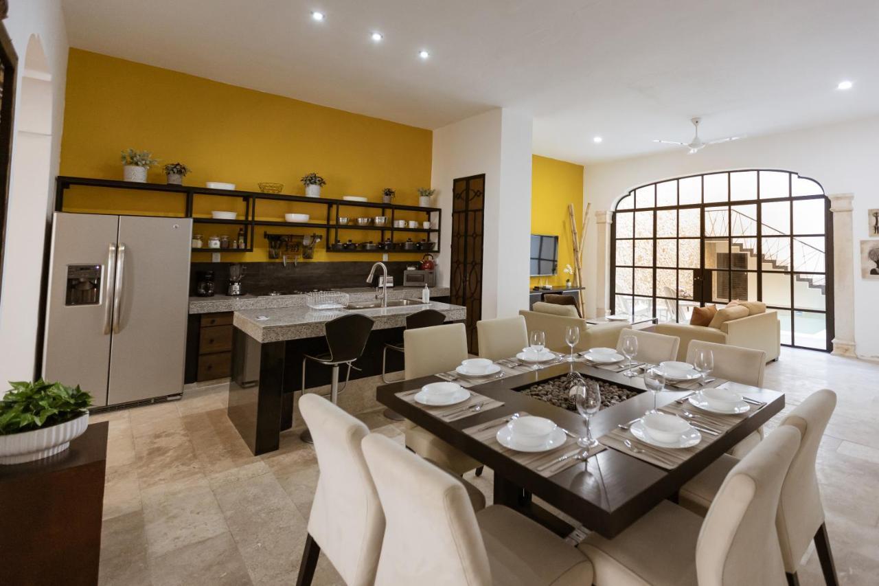 Casa Ubicada En El Corazon De Merida, Ac Y Piscina! Dış mekan fotoğraf